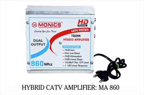 Monics Hybrid Amplifier 860 Mhz
