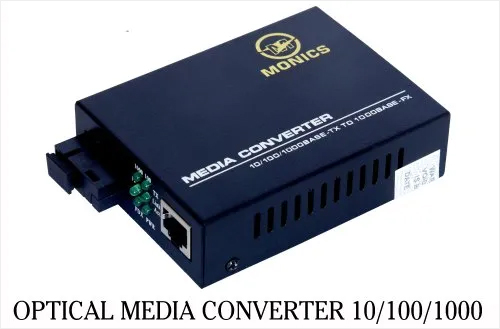 MONICS Optical Media Converter GIG