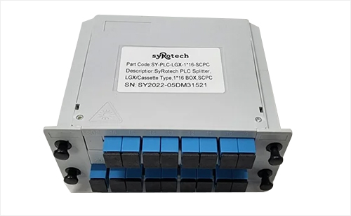Syrotech 16 way cassette PLC splitter