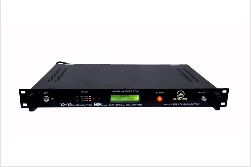 MONICS 10 plus 10 DB Optical Transmitter